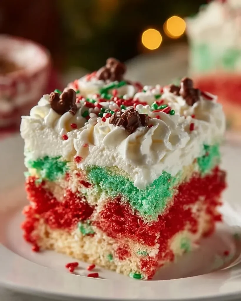Christmas Poke Cake