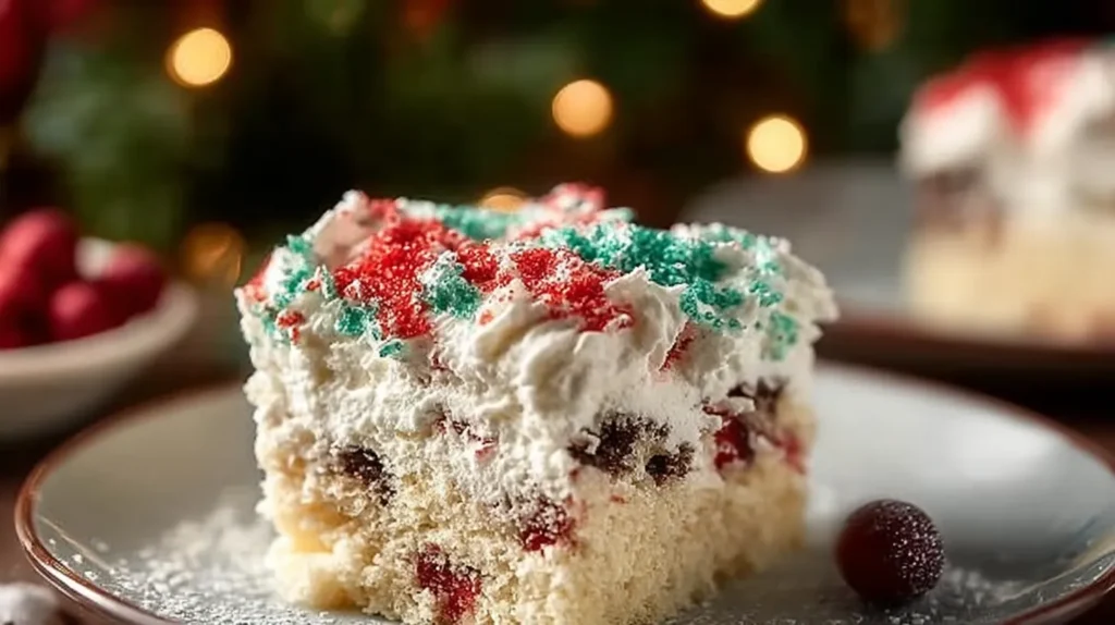 Christmas Poke Cake