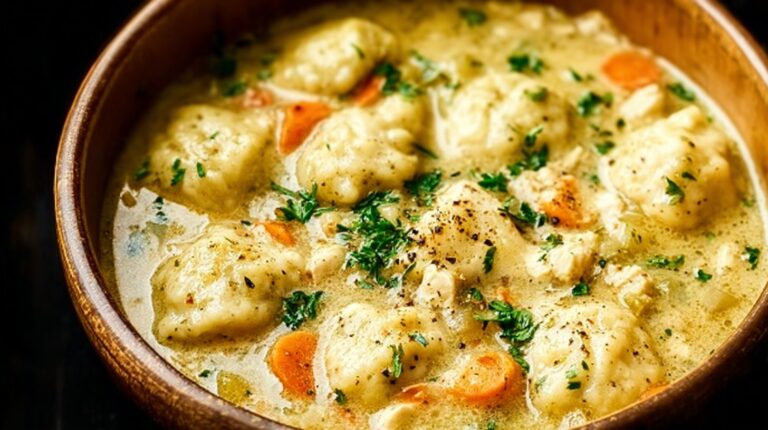 Chicken Dumpling Soup