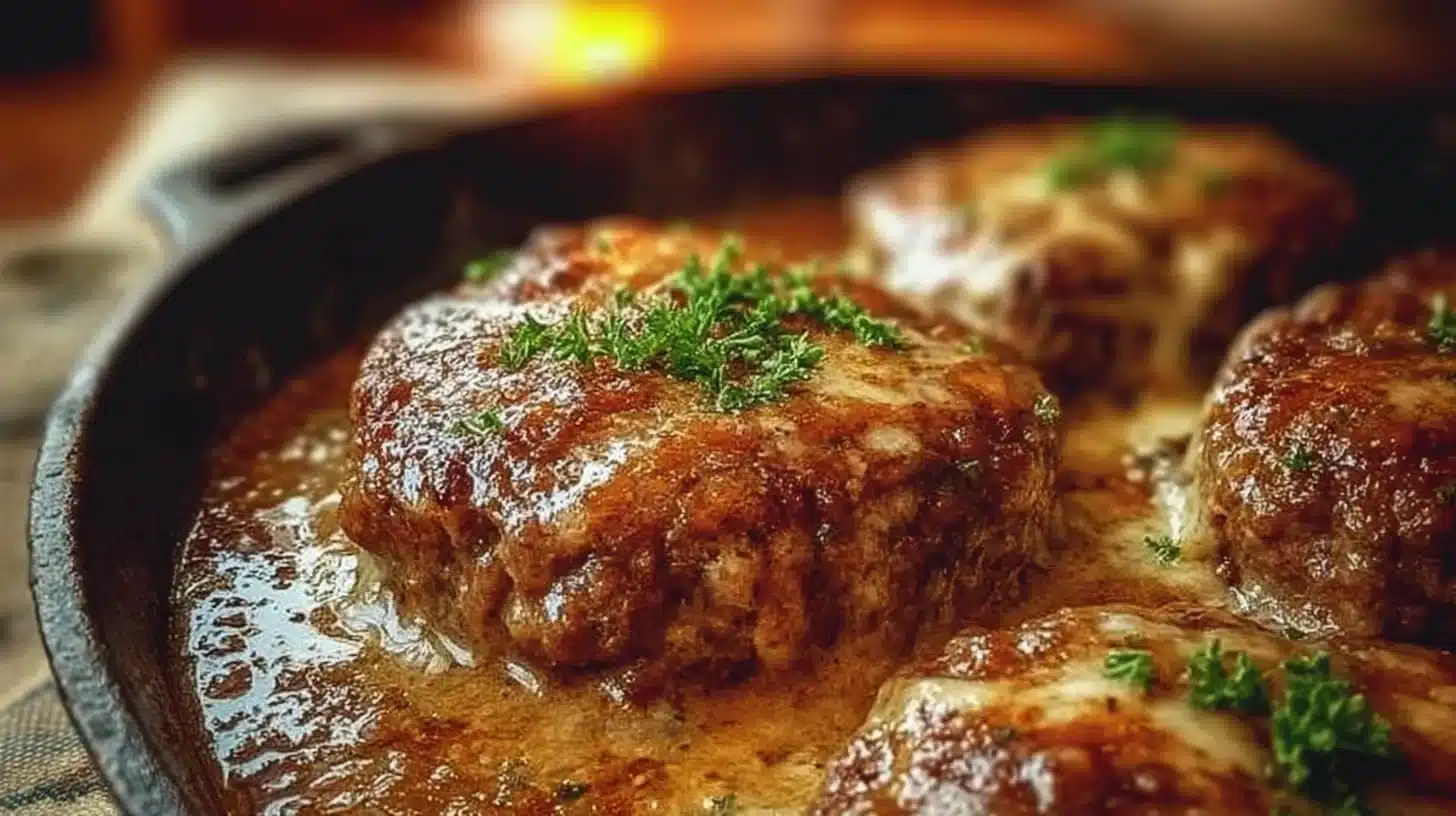 Amish Hamburger Steak Bake