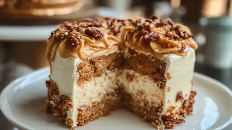 Butterscotch Crunch Cake