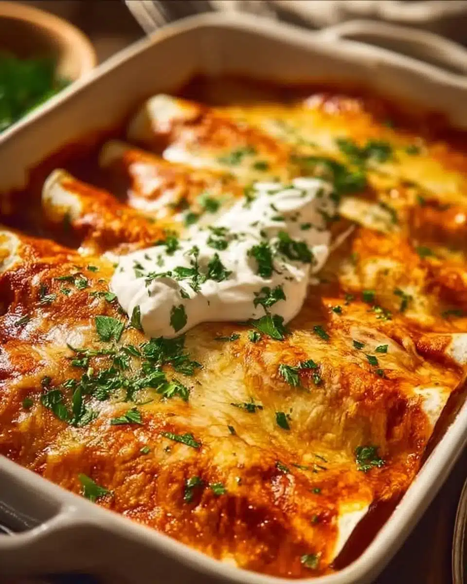 Delicious Chicken Enchiladas