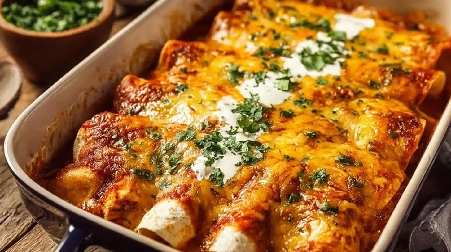 Delicious Chicken Enchiladas