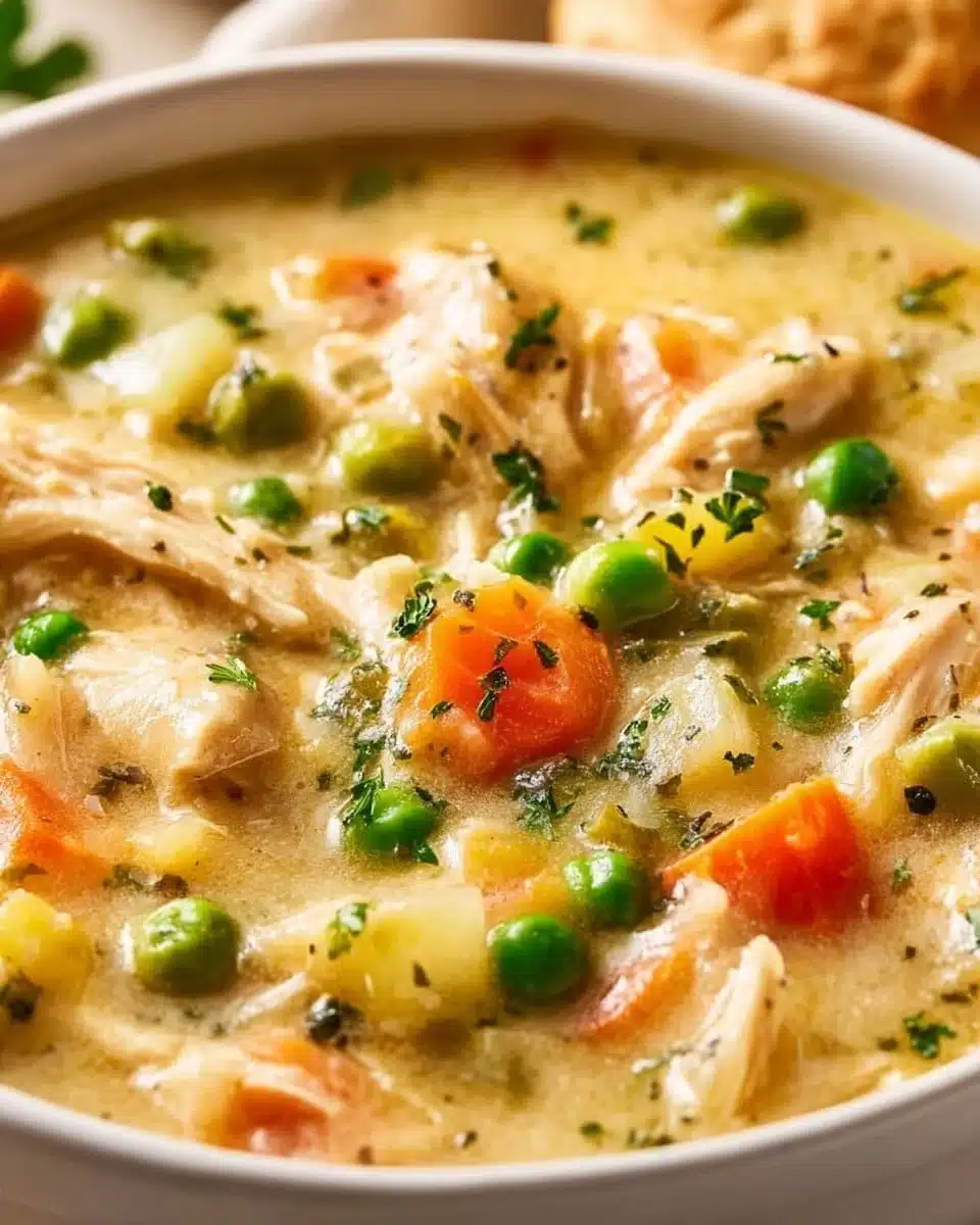 Chicken Pot Pie Soup Recipe
