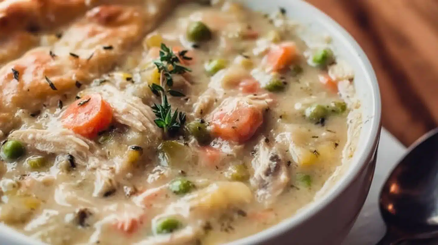 Chicken Pot Pie Soup Recipe