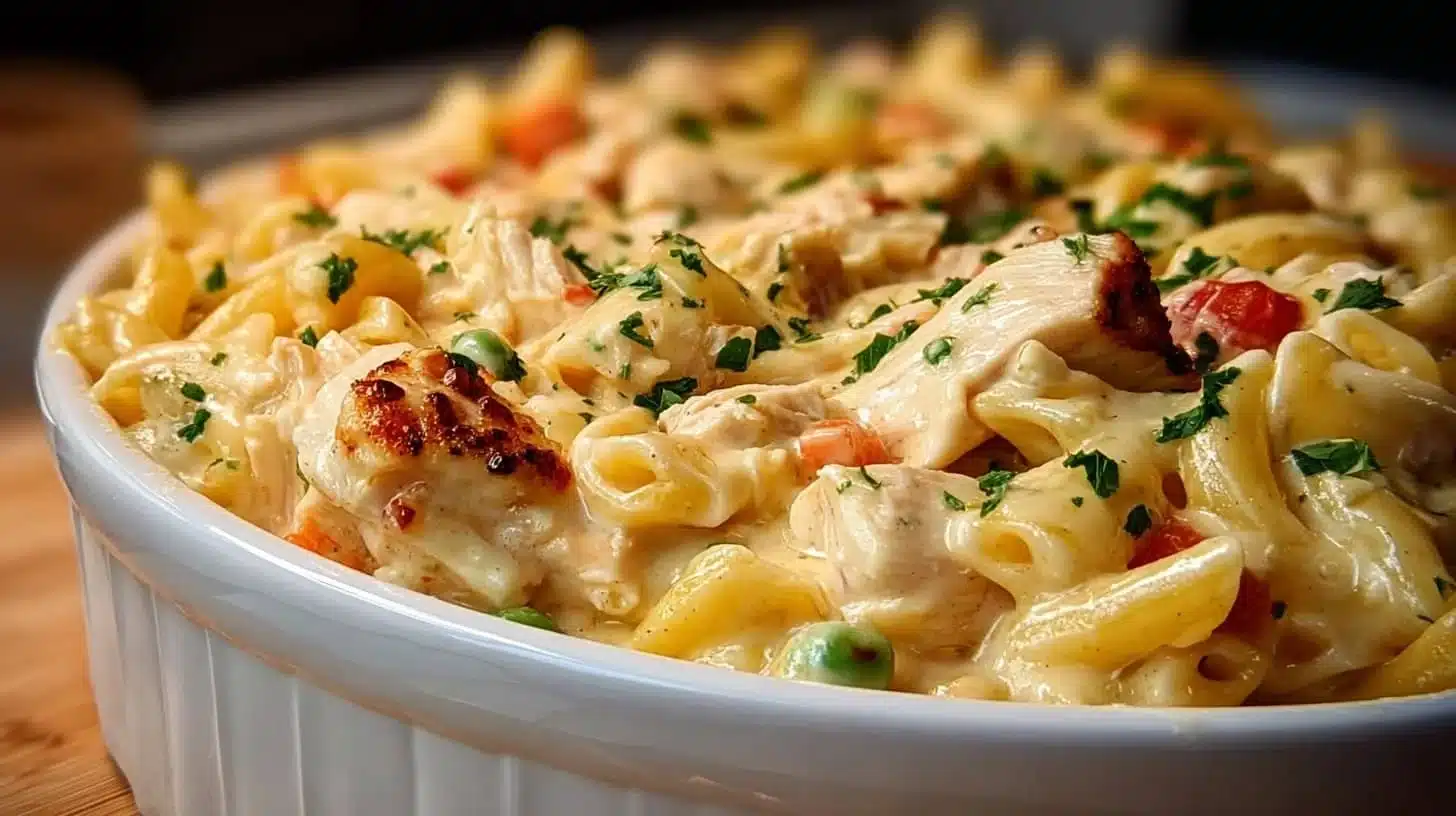 Classic Chicken Pot Pie Pasta