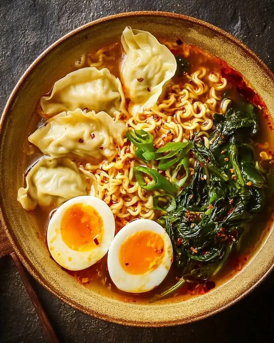 Dumpling Ramen Bowl