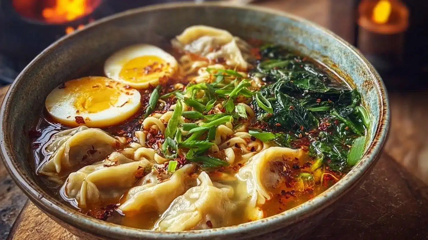 Dumpling Ramen Bowl