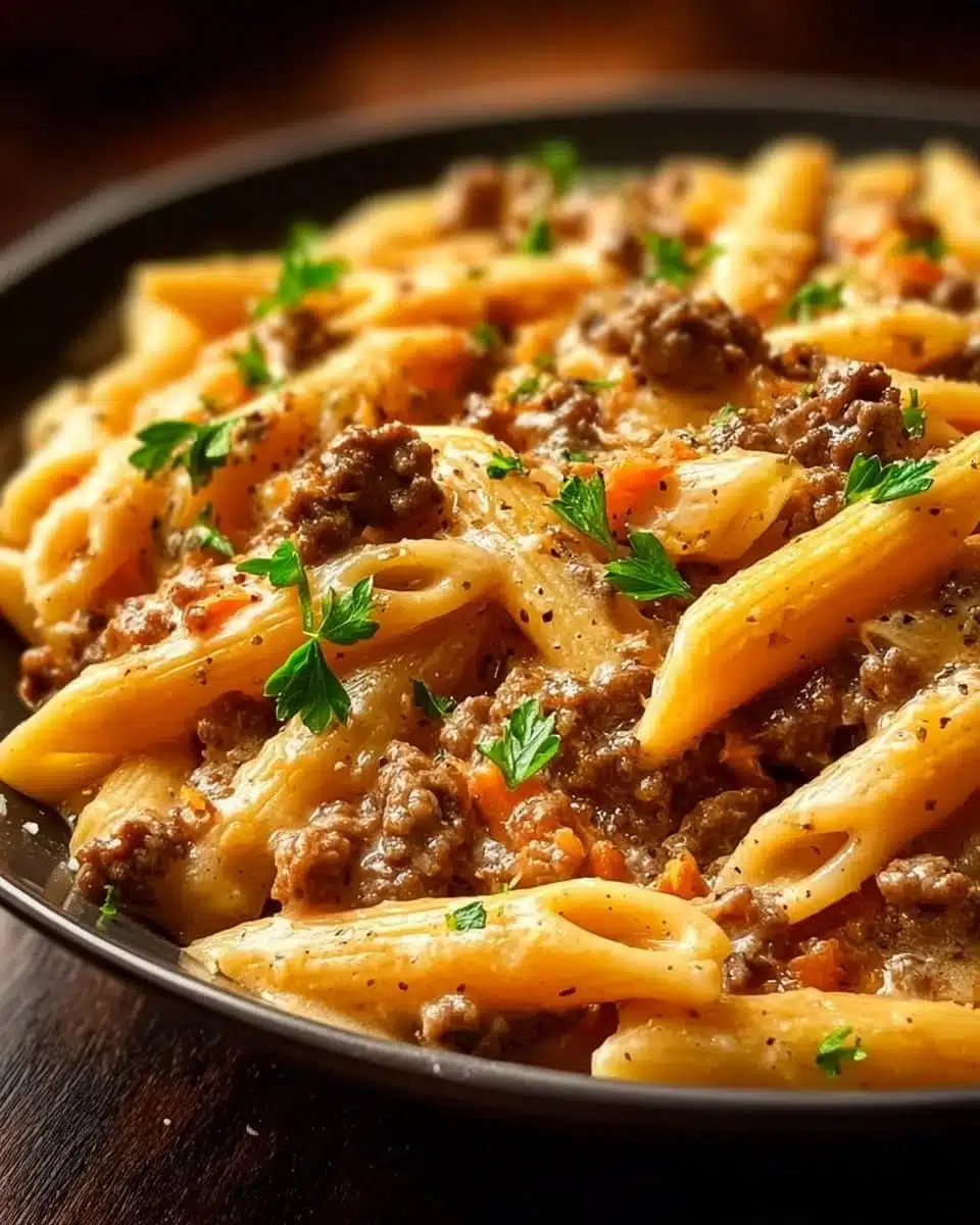 Creamy Beef Pasta