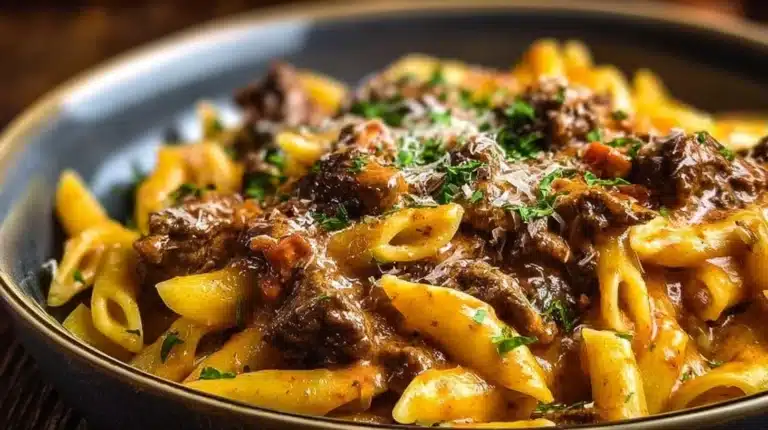 Creamy Beef Pasta