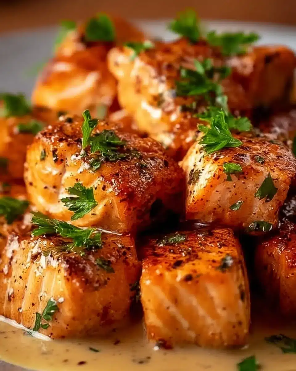 Bang Bang Salmon Bites