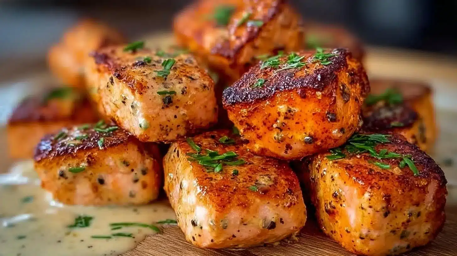 Bang Bang Salmon Bites