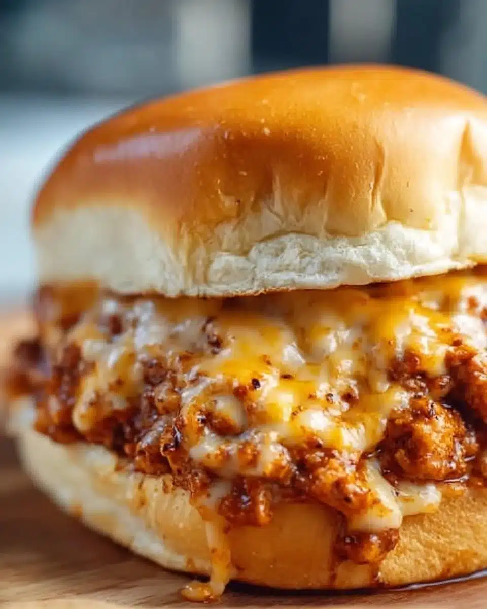 Cajun Chicken Sloppy Joes