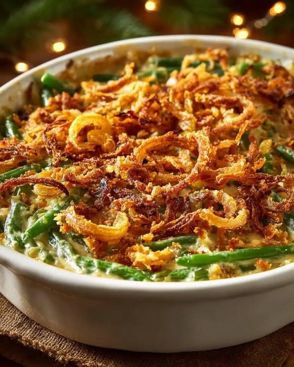 Homemade Green Bean Casserole