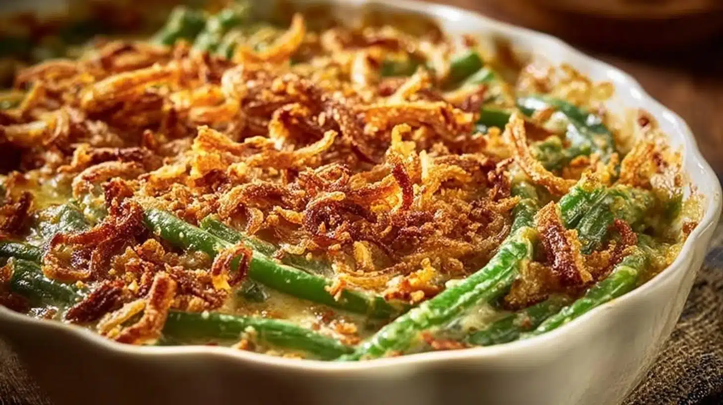 Homemade Green Bean Casserole
