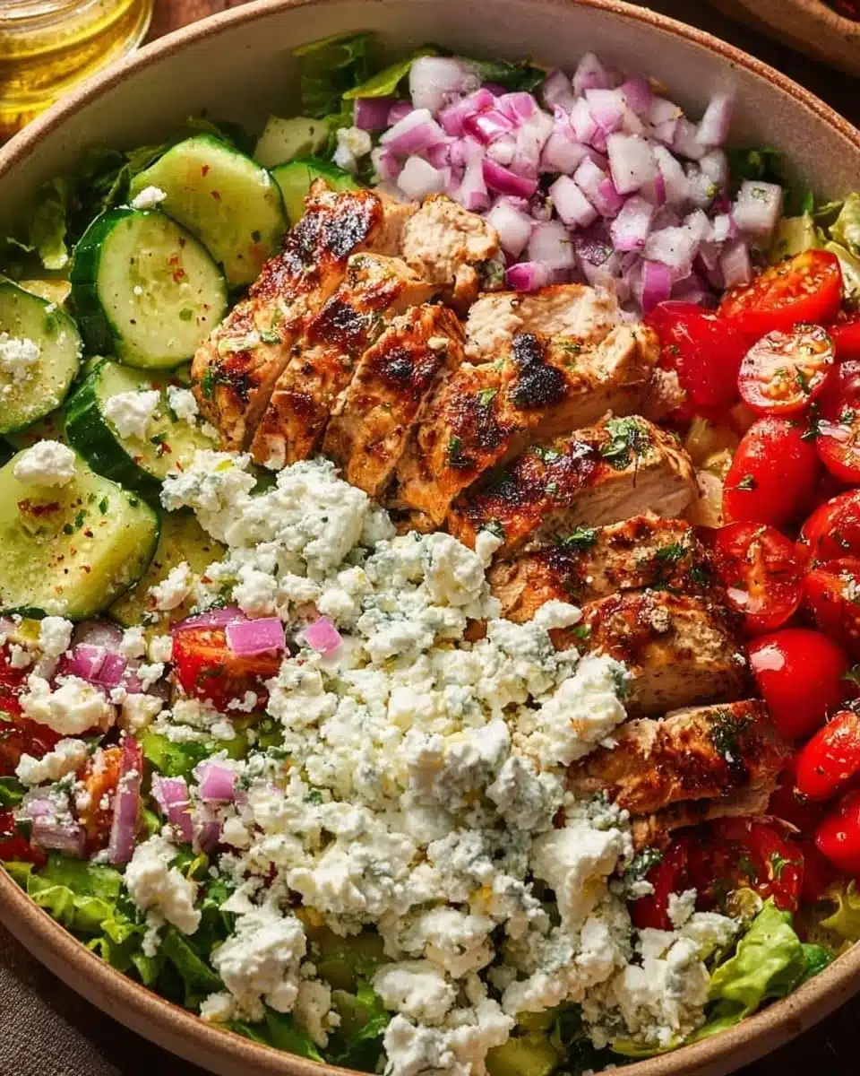 Greek Chicken Bowls