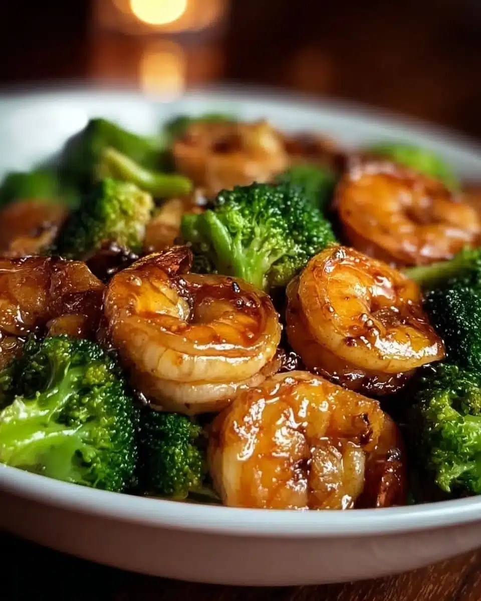High-Protein Honey Garlic Shrimp
