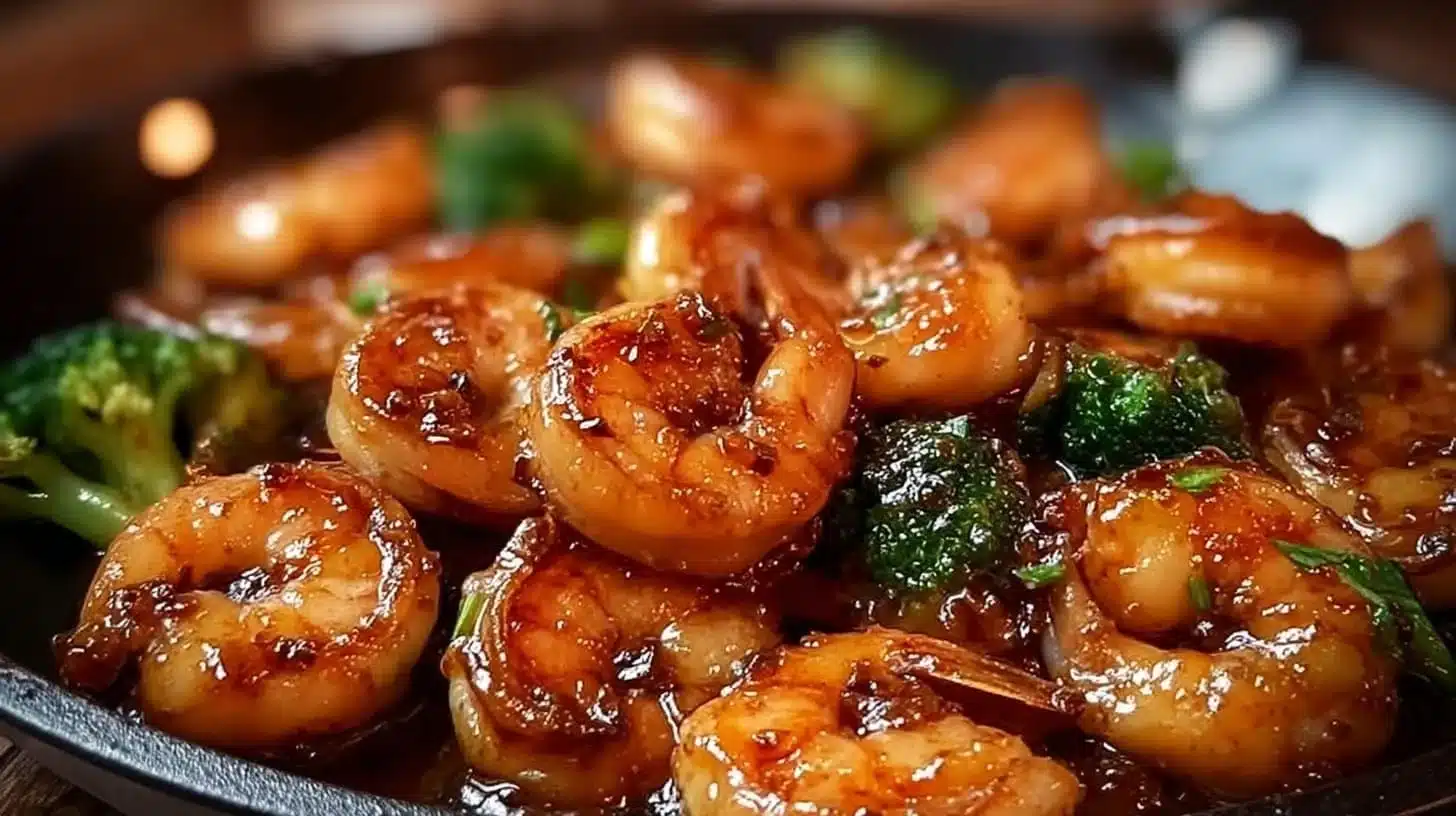 High-Protein Honey Garlic Shrimp