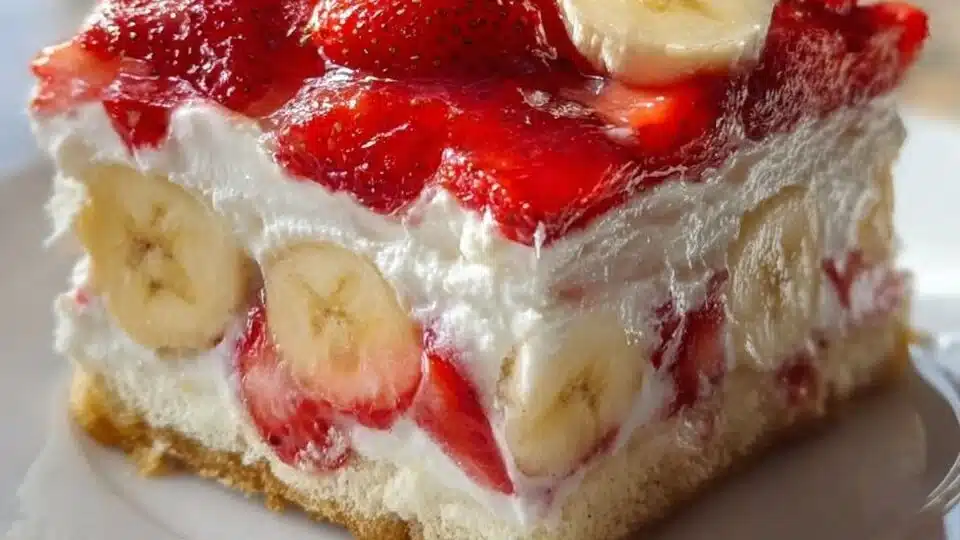 Strawberry Cheesecake Banana Pudding: 7 Irresistible Layers