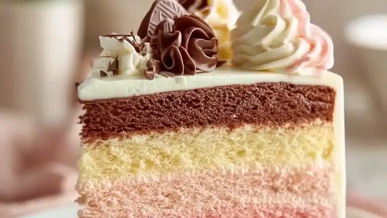 Neapolitan Cake