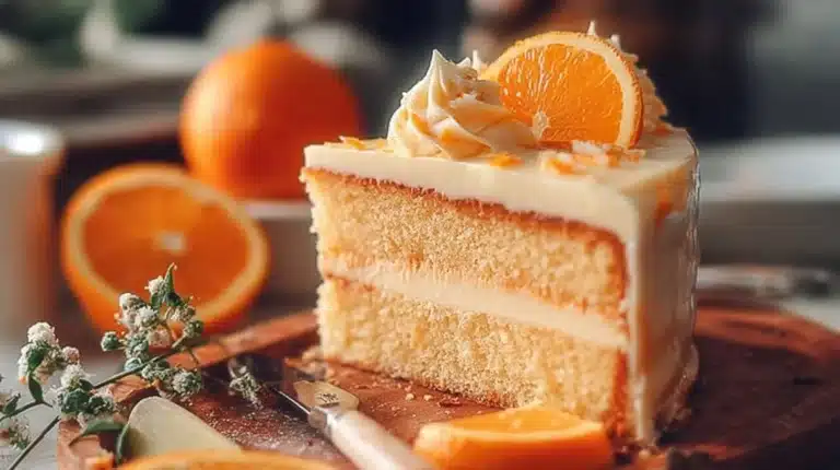 Orange Creamsicle Cake