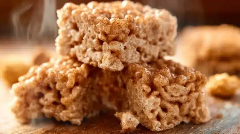 Churro Rice Krispie Treats: Quick Cinnamon Snack
