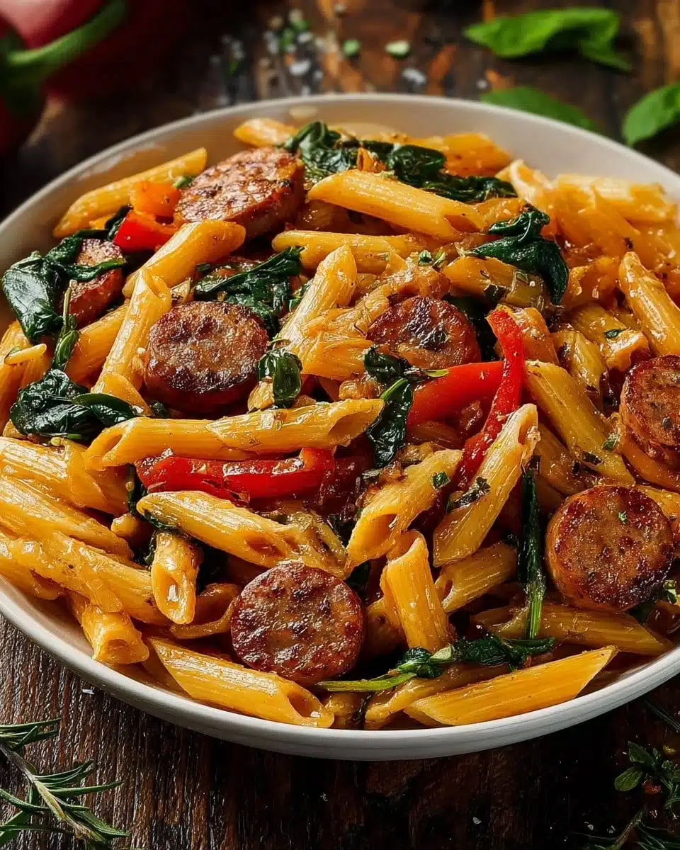 Cajun Sausage Pasta