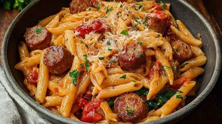 Cajun Sausage Pasta