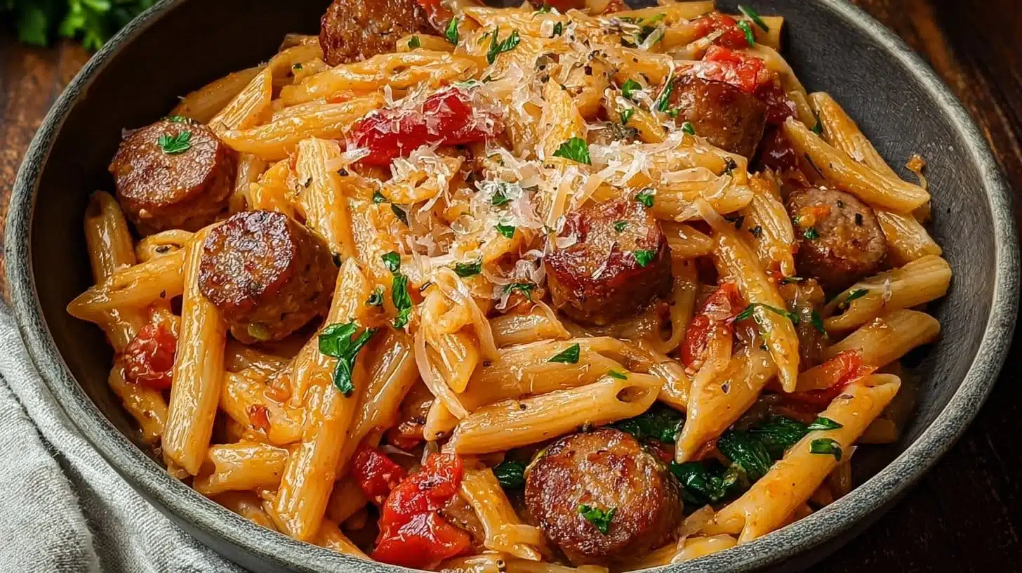 Cajun Sausage Pasta