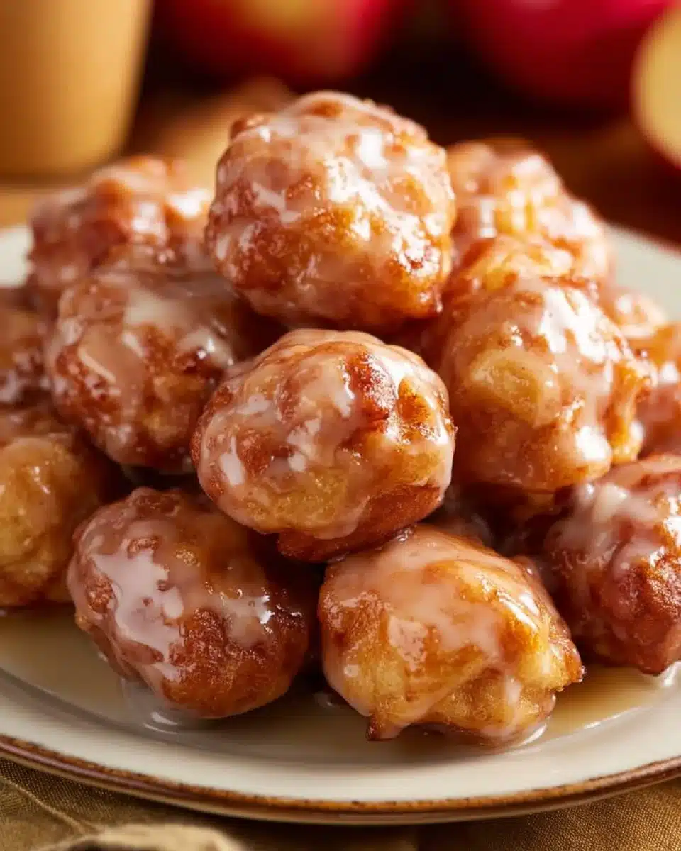 Apple Fritter Bites