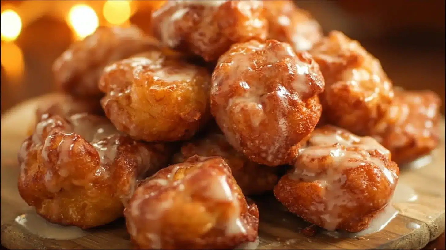 Apple Fritter Bites