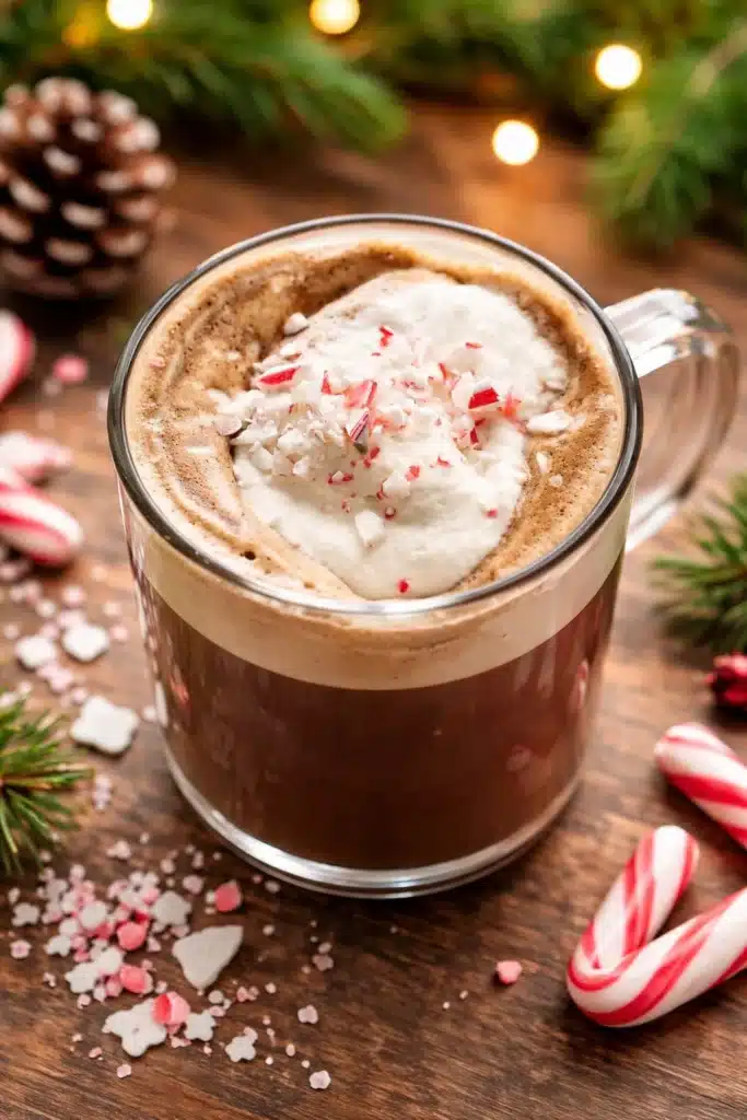 Peppermint Mocha Homemade Coffee at Home