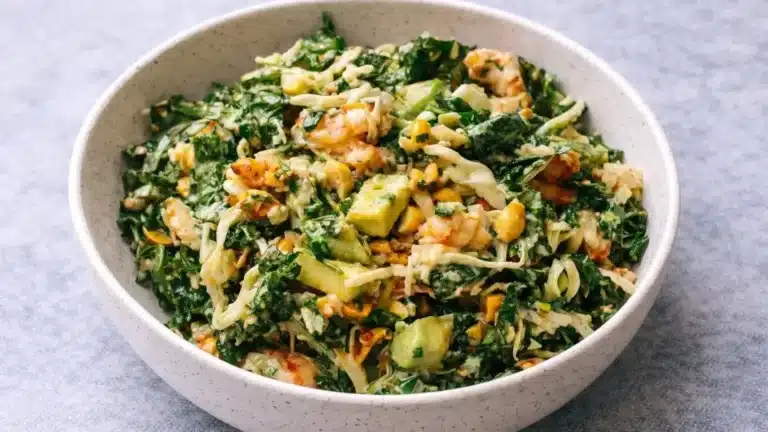 Shrimp and Kale Salad