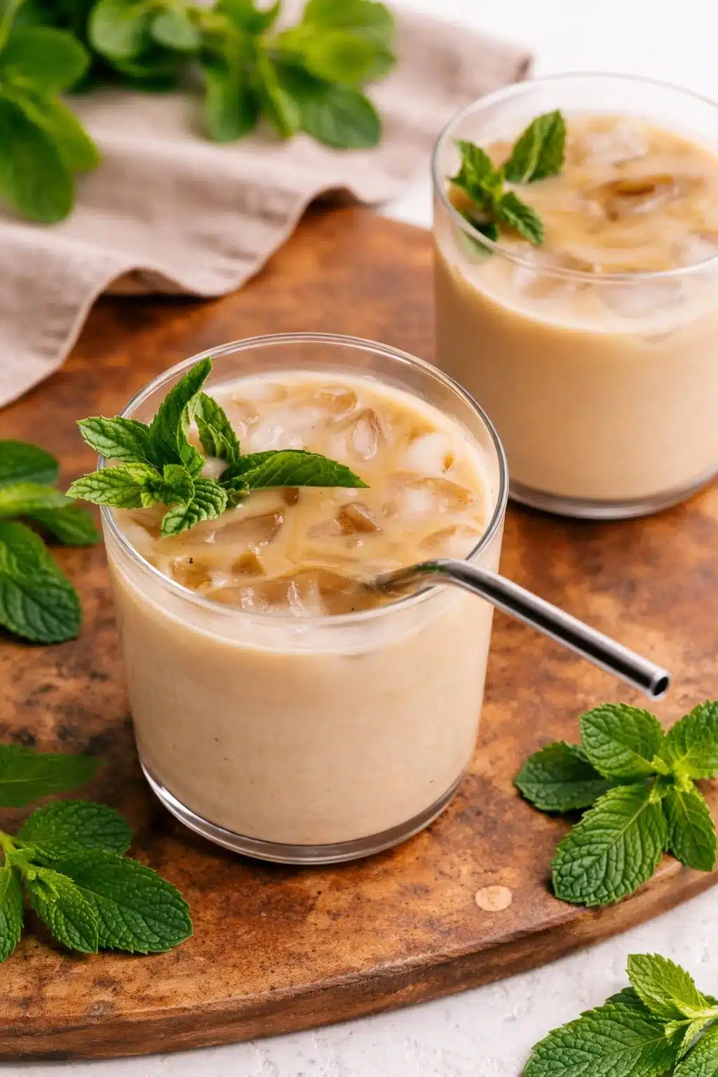 Vanilla Mint Iced Coffee